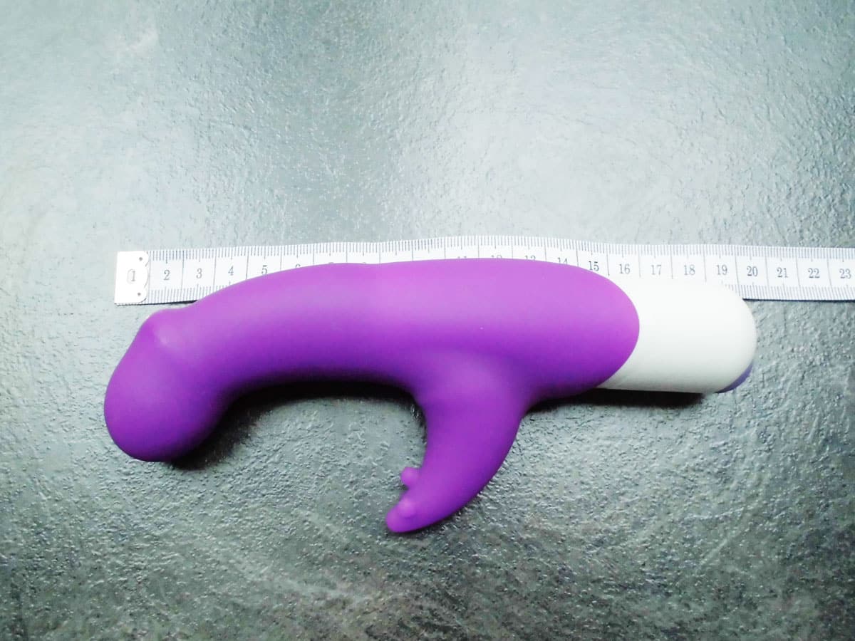 Ashley Vibrator Stoys purple Abmessungen Größe