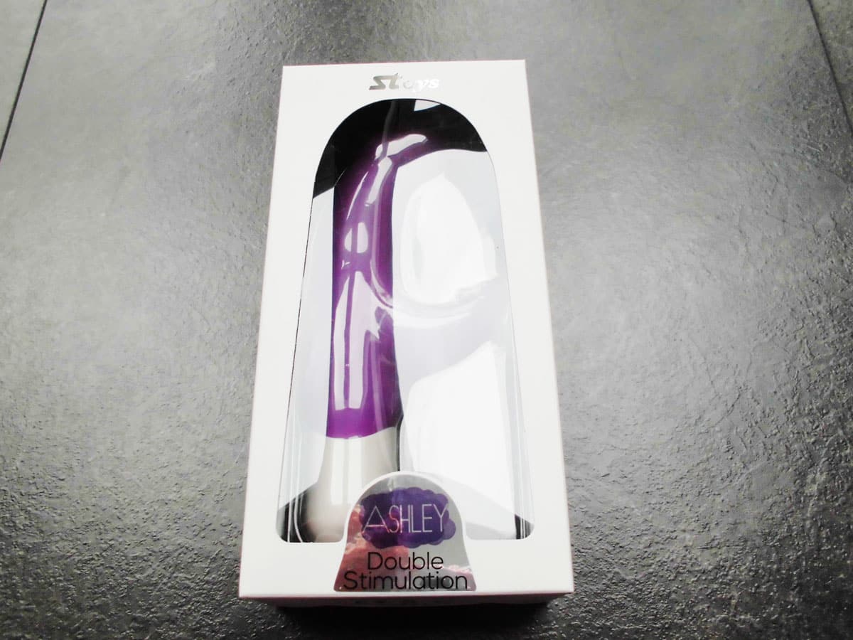 Ashley Vibrator Stoys purple Verpackung
