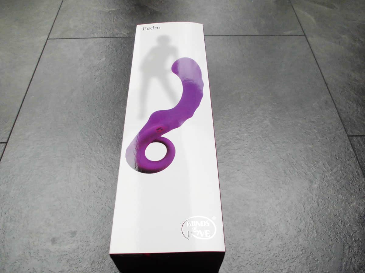 MINDS OF LOVE Pedro purple G-Punkt Vibrator Verpackung