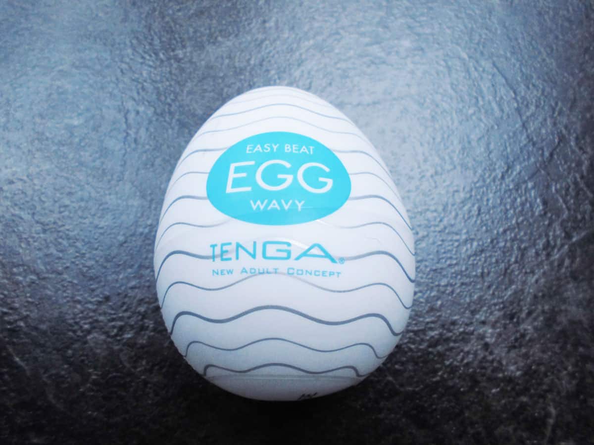 Tenga Egg Wavy türkis