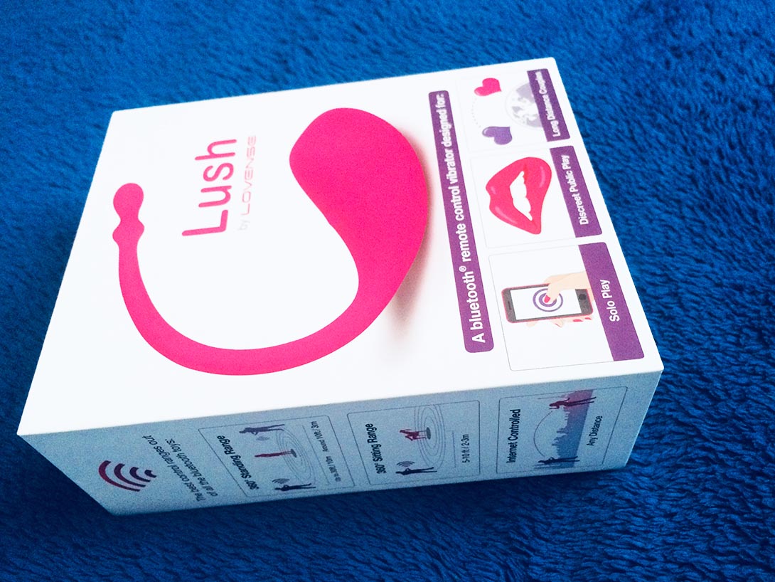 Lovehoney Lovense Lush Vibro-Ei mit App-Steuerung im Test Verpackung