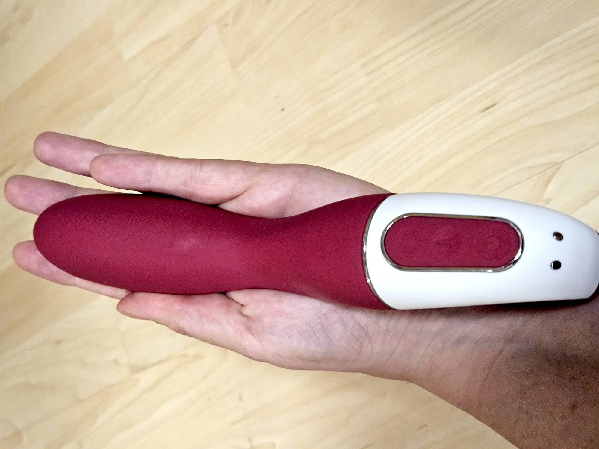 Satisfyer Heated Größenvergleich